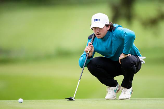 GOLF - Goesser Open 2023 MARIA LANKOWITZ,AUSTRIA,12.MAY.23 - GOLF - Alps Tour, Goesser Open, GC Erzherzog Johann. Image shows Mathieu Prost (FRA).  GEPAxpictures xMaticxKlansek