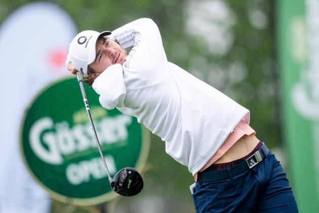 GOLF - Goesser Open 2023 MARIA LANKOWITZ,AUSTRIA,13.MAY.23 - GOLF - Alps Tour, Goesser Open, GC Erzherzog Johann. Image shows Kiet Van der Weele (NED).  GEPAxpictures xMaticxKlansek