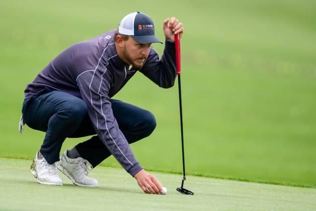 GOLF - Goesser Open 2023 MARIA LANKOWITZ,AUSTRIA,13.MAY.23 - GOLF - Alps Tour, Goesser Open, GC Erzherzog Johann. Image shows Benjamin Kedochim (FRA).  GEPAxpictures xMaticxKlansek