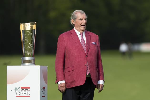 Soudal chairman Vic Swerts pictured during the Soudal Open golf tournament in Schilde, Sunday 14 May 2023. KRISTOFxVANxACCOM  x67286649x