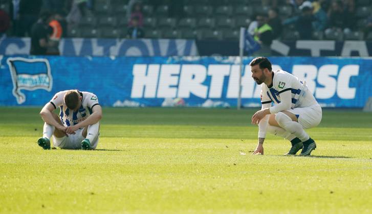 Fußball, Hertha BSC, Abstieg 2022 2023