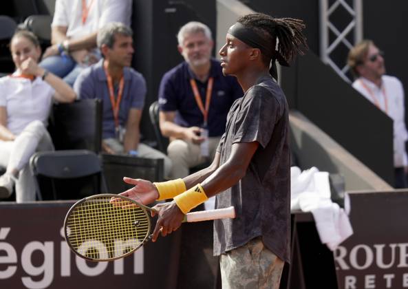 Tennis, French Open, Qualifikation, Mikael Ymer rastet aus