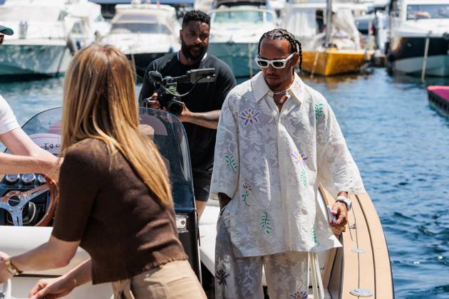 Lewis Hamilton Mercedes AMG Petronas Motorsport arrives at the paddock, Monaco Grand Prix, Motorsport, Formula 1, 2023 season, 26 05 2023 Monaco Grand Prix, Motorsport, Formula 1, 2023 season, 26 05 2023 Copyright: xEibner-Pressefoto AlexanderxNeisx EP_ANS