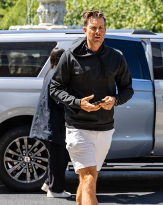 May 26, 2023, Potomac Falls, Virginia, USA: HENRIL STENSON arrives for the first round of the LIV Golf DC event at Trump National Golf Club. Potomac Falls USA - ZUMAb237 20230526_znp_b237_005 Copyright: xRobertxBlakleyx