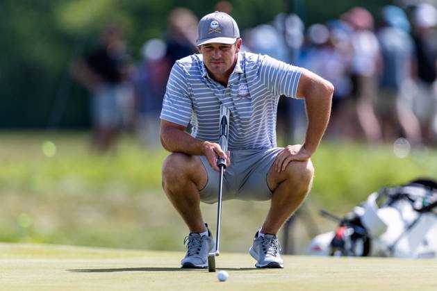 May 27, 2023, Potomac Falls, Virginia, USA: BRYSON DECHAMBEAU prepares to putt on the fourth hole of the second round of the LIV Golf DC event at Trump National Golf Club. Potomac Falls USA - ZUMAb237 20230527_znp_b237_022 Copyright: xRobertxBlakleyx