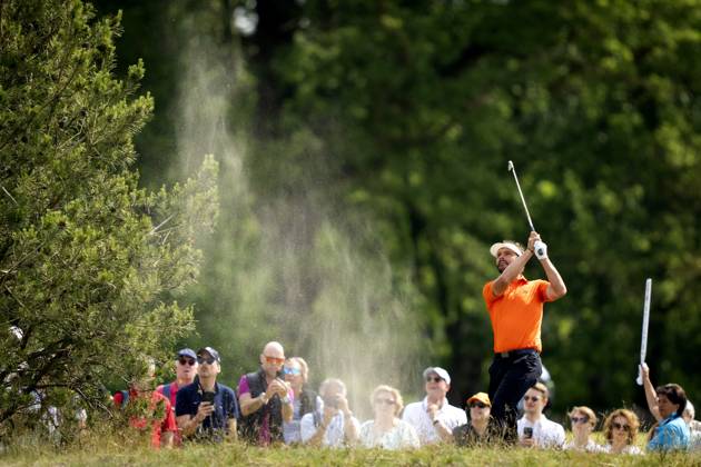 CROMVOIRT - Joost Luiten in action during the 103rd edition of the KLM Open golf tournament. The KLM Open counts as a qualifying tournament for the US Open. AP SANDER KING xVIxANPxSportx xxANPxIVx 470398446 originalFilename: 470398446.jpg
