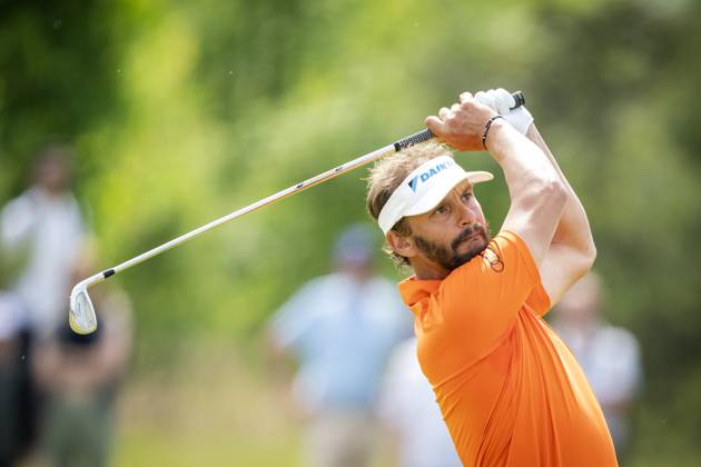 CROMVOIRT - Joost Luiten in action during the 103rd edition of the KLM Open golf tournament. The KLM Open counts as a qualifying tournament for the US Open. AP SANDER KING xVIxANPxSportx xxANPxIVx 470398689 originalFilename: 470398689.jpg