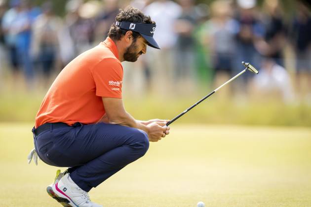 CROMVOIRT - Antoine Rozner (FRA) in action during the 103rd edition of the KLM Open golf tournament. The KLM Open counts as a qualifying tournament for the US Open. AP SANDER KING xVIxANPxSportx xxANPxIVx 470399900 originalFilename: 470399900.jpg
