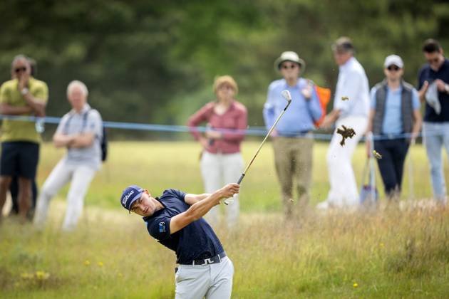 CROMVOIRT - Todd Clements (ENG) in action during the 103rd edition of the KLM Open golf tournament. The KLM Open counts as a qualifying tournament for the US Open. AP SANDER KING xVIxANPxSportx xxANPxIVx 470399908 originalFilename: 470399908.jpg