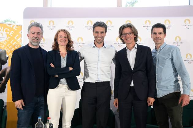 Olympics, Paris 2024, press event on the torchbearer selection process