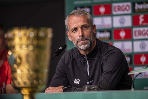 02 06 2023, xkvx, football DFB Pokal final 2023, RB Leipzig Eintracht Frankfurt, training and press conference emspor, v l coach Marco Rose RB Leipzig RasenBallsport Leipzig DFL DFB REGULATIONS PROHIBIT ANY USE OF PHOTOGRAPHS as IMAGE SEQUENCES and or QUASI VIDEO Berlin