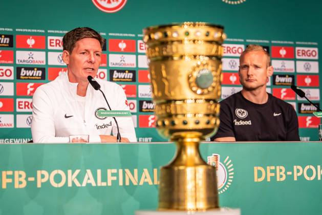 Press Conference DFB Cup Final, RB Leipzig vs Eintracht Frankfurt Berlin, 02 06 2023 Oliver Glasner Coach Eintracht Frankfurt Sebastian Rode Eintracht Frankfurt, 17 Press Conference DFB Cup Final, RB Leipzig vs Eintracht Frankfurt Olympiastadion, Berlin, 02 06 2023 DFL REGULATES PROHIBIT ANY USE OF PHOTOGRAPHS AS IMAGE SEQUENCES AND OR QUASI VIDEO Copyright: xBEAUTIFULxSPORTS LucianoxLimax