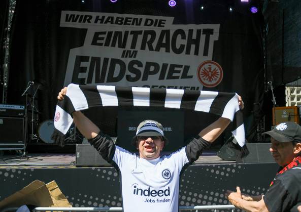 Football, DFB Cup, Final, RB Leipzig - Eintracht Frankfurt, Fans before the match in Berlin