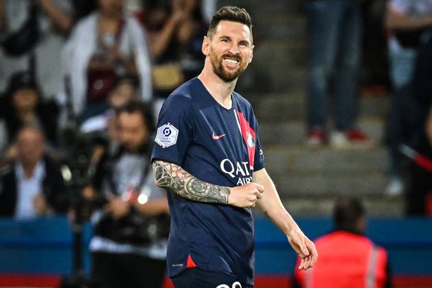June 3, 2023, Paris, France, France: Lionel (Leo) MESSI of PSG looks dejected during the Ligue 1 match between Paris Saint-Germain (PSG) and Clermont Foot 63 at Parc des Princes Stadium on June 03, 2023 in Paris, France. Paris France - ZUMAm308 20230603_zsp_m308_019 Copyright: xMatthieuxMirvillex