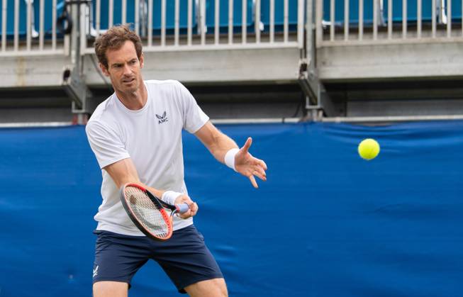 Tennis, ATP Challenger Tour, Surbiton Trophy, Andy Murray Training