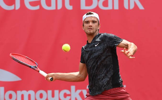 Tennis, ATP Tournament in Prostejov