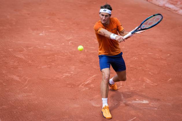 Tennis, French Open, Caspar Ruud Training vor dem Finale