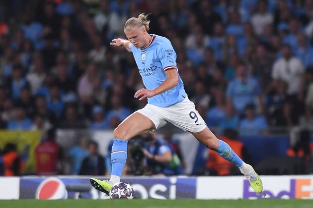 Soccer Champions League final Manchester City Inter Milan on 10 06 2023 at the Ataturk Olympic Stadium in Istanbul Erling Haaland Manchester xHDx