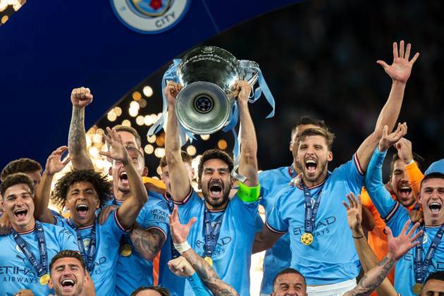 during the Champions League match between Manchester City and Inter Milan at Ataturk Olympic Stadium, Istanbul, Turkey on 10 June 2023. Istanbul Ataturk Olympic Stadium Manchester Turkey Editorial use only , Copyright: xIanxStephenx PSI-17521-0080