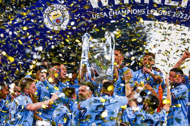 June 10, 2023, Istanbul, Turchia, Turchia: Manchester City 10 06 2023 Istanbul, Final match for Champions League between FC Internazionale vs Manchester City FC at Ataturk Olympic Stadium Istanbul Turchia - ZUMAs236 20230610_zap_s236_030 Copyright: xFabioxSassox