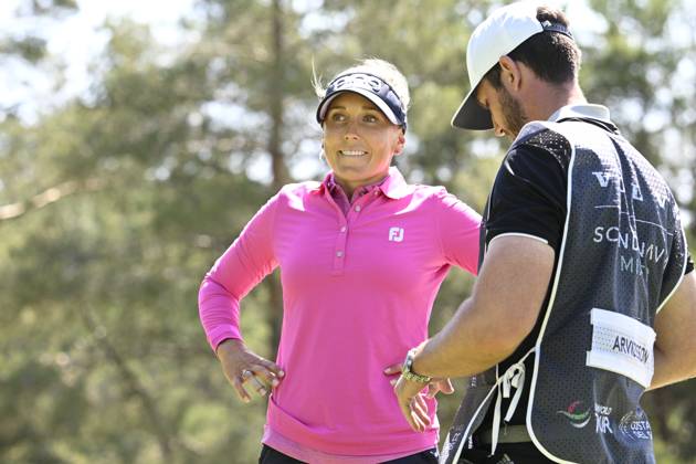 STOCKHOLM 20230611 Elin Arvidsson during the final round of the Scandinavian Mixed European Tour event at Ullna golf course STOCKHOLM SWEDEN x10040x  Copyright: xAndersxWiklund TTx SCANDINAVIAN MIXED