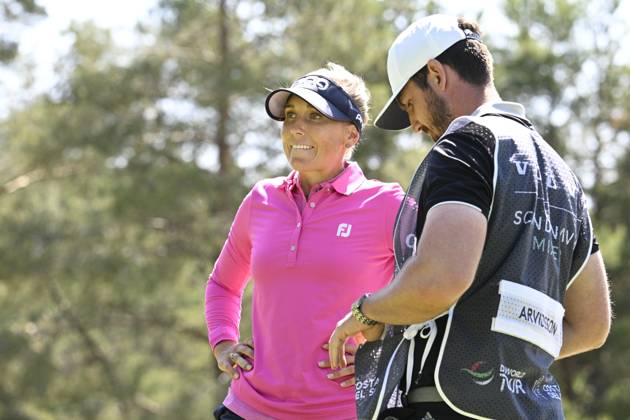STOCKHOLM 20230611 Elin Arvidsson during the final round of the Scandinavian Mixed European Tour event at Ullna golf course STOCKHOLM SWEDEN x10040x  Copyright: xAndersxWiklund TTx SCANDINAVIAN MIXED