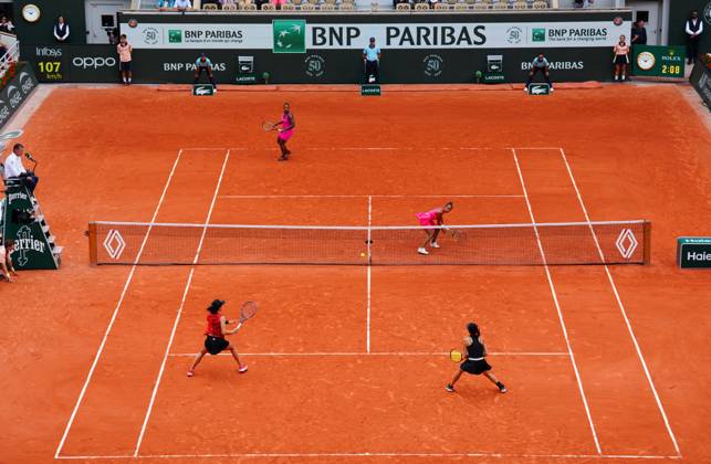 Tennis, French Open, Frauen Doppel, Finale