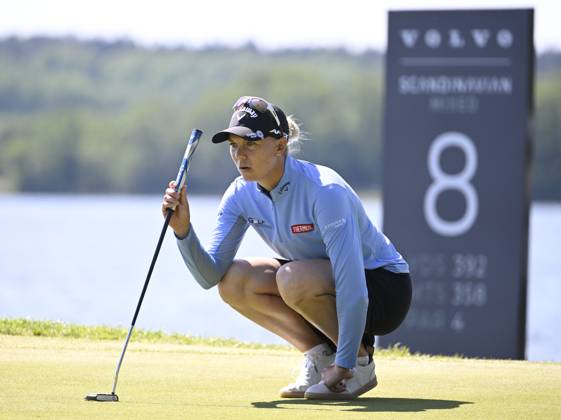 STOCKHOLM 20230611 Madelene Sagström, Sweden, during the final round of the Scandinavian Mixed European Tour event at Ullna golf course STOCKHOLM SVERIGE x10040x  Copyright: xAndersxWiklund TTx SCANDINAVIAN MIXED