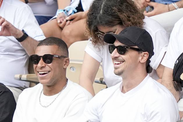 Prominente Gäste bei dem Finale der Tennis French Open in Paris