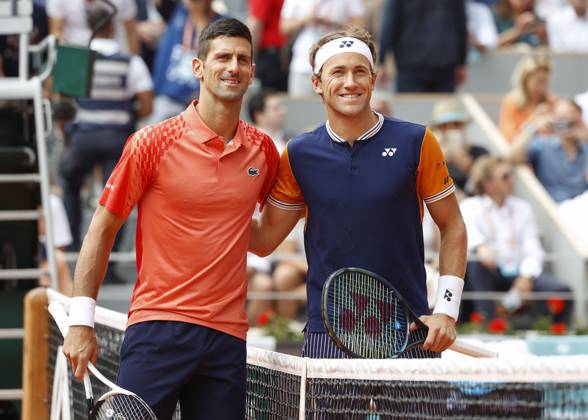 Tennis, French Open, Finale, Novak Djokovic - Casper Ruud