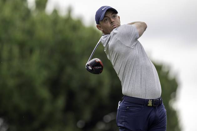 June 13, 2023, Los Angeles, California, USA: Golfer Rory Mcllroy during a practice round for the 2023 US Open on June 13 at the Los Angeles Country Club. Los Angeles USA - ZUMAh234 20230613_zsp_h234_006 Copyright: xMarkxEdwardxHarrisx
