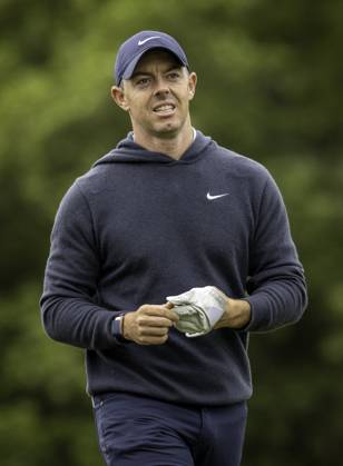 June 13, 2023, Los Angeles, California, USA: Golfer Rory Mcllroy during a practice round for the 2023 US Open on June 13 at the Los Angeles Country Club. Los Angeles USA - ZUMAh234 20230613_zsp_h234_001 Copyright: xMarkxEdwardxHarrisx