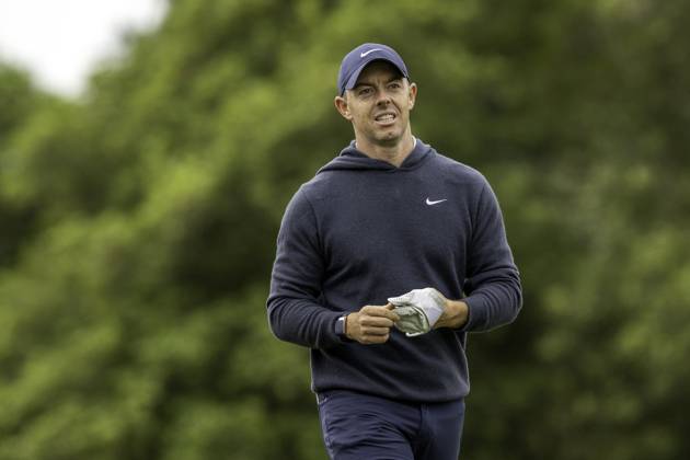 June 13, 2023, Los Angeles, California, USA: Golfer Rory Mcllroy during a practice round for the 2023 US Open on June 13 at the Los Angeles Country Club. Los Angeles USA - ZUMAh234 20230613_zsp_h234_002 Copyright: xMarkxEdwardxHarrisx