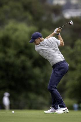 June 13, 2023, Los Angeles, California, USA: Golfer Rory Mcllroy during a practice round for the 2023 US Open on June 13 at the Los Angeles Country Club. Los Angeles USA - ZUMAh234 20230613_zsp_h234_005 Copyright: xMarkxEdwardxHarrisx