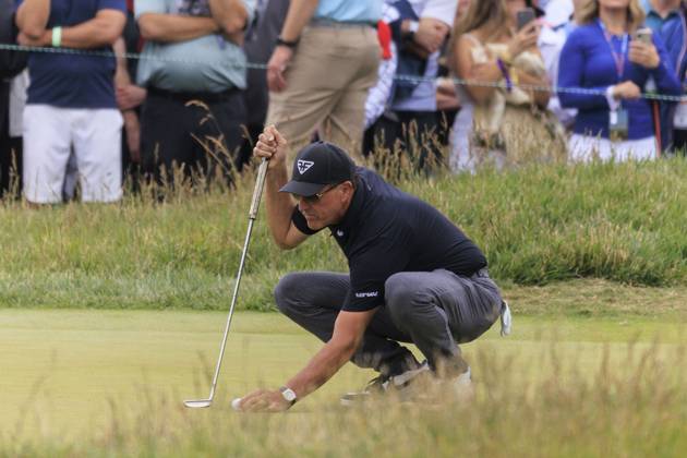 June 15, 2023, LOS ANGELES, CALIFORNIA, USA: Phil Mickelson during the First round of the LACC 123rd U.S. Open Championship on Thursday June 15, 2023 held at the Los Angeles Country Club in Los Angeles, California. JAVIER ROJAS PI LOS ANGELES USA - ZUMAp124 20230615_zaa_p124_018 Copyright: xJavierxRojasx