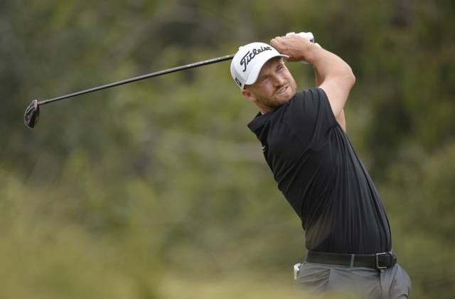 Wyndham Clark tees off on the 7th hole during the second round of the 2023 U.S. Open Golf Championship at the Los Angeles Country Club in Los Angeles, California on Friday, June 16, 2023.  LAP20230616943 MIKExGOULDING
