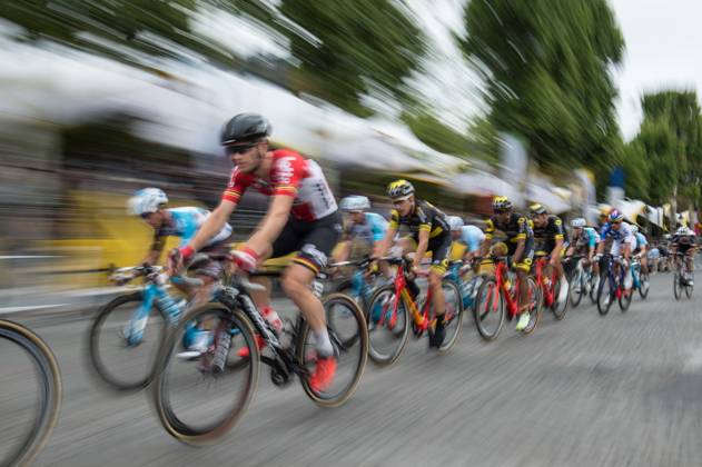 Tour De France In Doubt File photo dated July 23, 2017 ofrRiders in action during the final stage of the Tour de France 2017 cycling race at the Champs Elysees in Paris, France. Doubts continue to grow around this year?s Tour de France after the UCI announced it was extending the suspension of all cycling races until 1 June, a little over three weeks before the event is due to begin in Nice on 27 June. The French government indicated last week it was looking at ways cycling?s biggest race might be able to take place without any spectators but the feasibility of staging such an event in any form is increasingly questionable as the shutdown of professional cycling continues. Photo by Eliot Blondet ABACAPRESS.COM unknown Copyright: xBlondetxEliot ABACAx 726496_001 BlondetxEliot ABACAx 726496_001