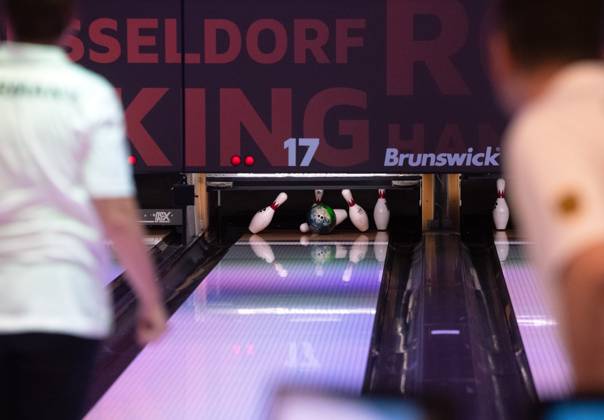 Special Olympics 2023 Day 4 , bowling at Bowling World Berlin at Mercedes Platz, pictured Constanze Pajonk Germany throws, 20 06 2023, Copyright: xSebastianxRäppold MatthiasxKochx