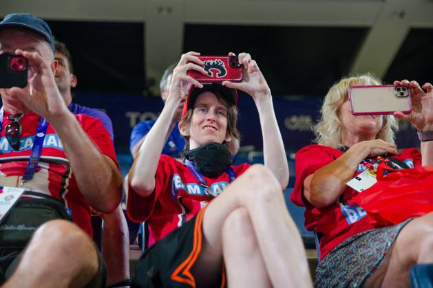 SPECIAL OLYMPICS - World Summer Games 2023 BERLIN,GERMANY,20.JUN.23 - SPECIAL OLYMPICS - World Summer Games 2023, powerlifting. Image shows fans  GEPAxpictures xGintarexKarpaviciute