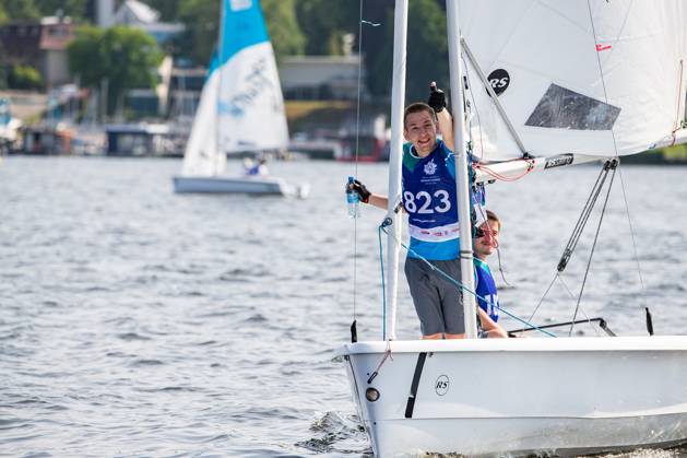 SPECIAL OLYMPICS - World Summer Games 2023 BERLIN,GERMANY,22.JUN.23 - SPECIAL OLYMPICS - World Summer Games 2023, sailing. Image shows Dominik Huber (AUT) and Patrik Huber (AUT).  GEPAxpictures xGintarexKarpaviciute