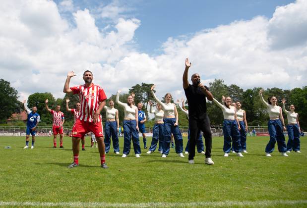 Football, Benefit Match 1. FC Union Berlin Traditionsmannschaft - Angelman & Friends