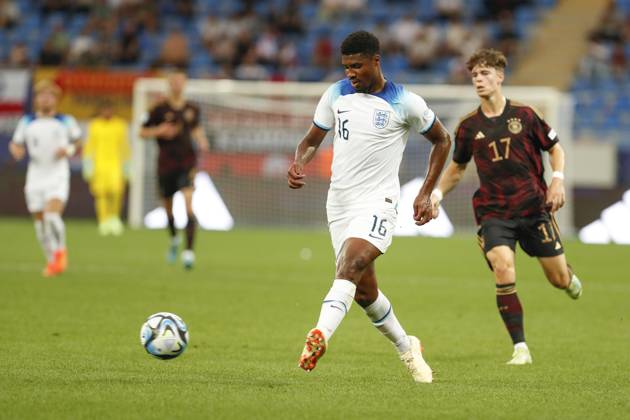 UEFA European Under-21 Championship, Germany England, 3 group match, 28 06 2023, Batumi Ben JOHNSON 16, England , UEFA European Under-21 Football Championship in Romania and Georgia, Germany England, 3 group match, 28 06 2023, Batumi Copyright: xBEAUTIFULxSPORTS Meuselx