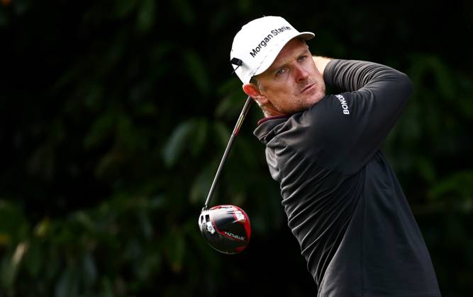 Mandatory Credit: Photo by James Marsh Shutterstock (13987420r) Justin Rose of England on the 11th tee. Betfred British Masters, Day One, Golf, The Belfry Golf Club, Sutton Coldfield, UK - 29 Jun 2023 Betfred British Masters, Day One, Golf, The Belfry Golf Club, Sutton Coldfield, UK - 29 Jun 2023  Copyright: xJamesxMarsh Shutterstockx 13987420r