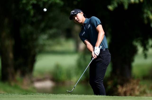 Mandatory Credit: Photo by James Marsh Shutterstock (13987420cq) Min Woo Lee of Australia during his round. Betfred British Masters, Day One, Golf, The Belfry Golf Club, Sutton Coldfield, UK - 29 Jun 2023 Betfred British Masters, Day One, Golf, The Belfry Golf Club, Sutton Coldfield, UK - 29 Jun 2023  Copyright: xJamesxMarsh Shutterstockx 13987420cq
