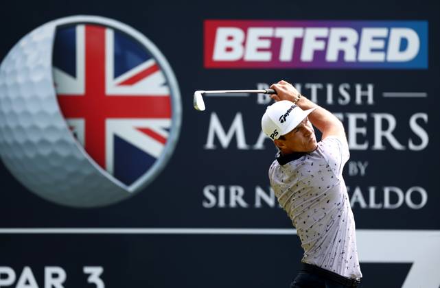 Mandatory Credit: Photo by James Marsh Shutterstock (13987420cs) Thorbjorn Olesen of Denmark during his round. Betfred British Masters, Day One, Golf, The Belfry Golf Club, Sutton Coldfield, UK - 29 Jun 2023 Betfred British Masters, Day One, Golf, The Belfry Golf Club, Sutton Coldfield, UK - 29 Jun 2023  Copyright: xJamesxMarsh Shutterstockx 13987420cs