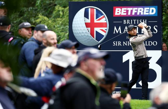 Mandatory Credit: Photo by James Marsh Shutterstock (13987422y) Min Woo Lee of Australia on the 13th hole. Betfred British Masters, Day Two, Golf, The Belfry Golf Club, Sutton Coldfield, UK - 30 Jun 2023 Betfred British Masters, Day Two, Golf, The Belfry Golf Club, Sutton Coldfield, UK - 30 Jun 2023  Copyright: xJamesxMarsh Shutterstockx 13987422y
