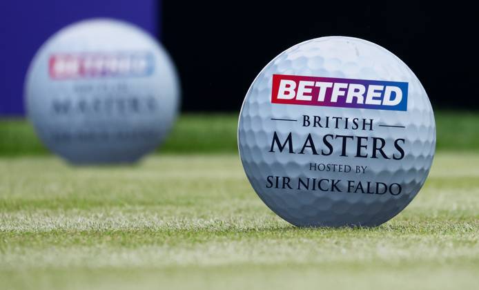 Mandatory Credit: Photo by James Marsh Shutterstock (13987422e) British Masters tee box markers. Betfred British Masters, Day Two, Golf, The Belfry Golf Club, Sutton Coldfield, UK - 30 Jun 2023 Betfred British Masters, Day Two, Golf, The Belfry Golf Club, Sutton Coldfield, UK - 30 Jun 2023  Copyright: xJamesxMarsh Shutterstockx 13987422e