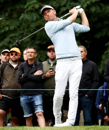 Mandatory Credit: Photo by James Marsh Shutterstock (13987422bm) Marcel Siem of Germany during his round. Betfred British Masters, Day Two, Golf, The Belfry Golf Club, Sutton Coldfield, UK - 30 Jun 2023 Betfred British Masters, Day Two, Golf, The Belfry Golf Club, Sutton Coldfield, UK - 30 Jun 2023  Copyright: xJamesxMarsh Shutterstockx 13987422bm