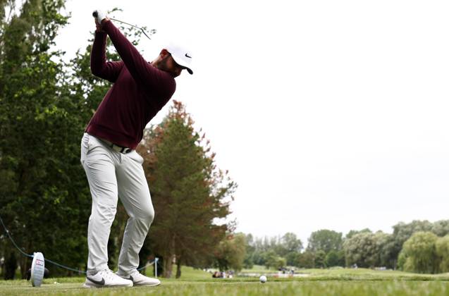 Mandatory Credit: Photo by James Marsh Shutterstock (13987422br) Shubhanker Sharma of India during his round. Betfred British Masters, Day Two, Golf, The Belfry Golf Club, Sutton Coldfield, UK - 30 Jun 2023 Betfred British Masters, Day Two, Golf, The Belfry Golf Club, Sutton Coldfield, UK - 30 Jun 2023  Copyright: xJamesxMarsh Shutterstockx 13987422br