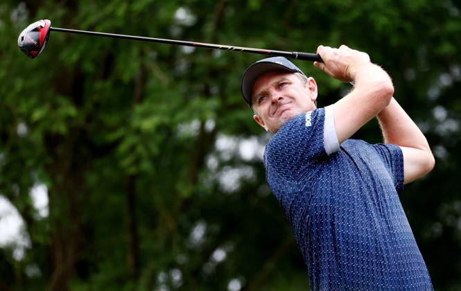 Mandatory Credit: Photo by James Marsh Shutterstock (13987422cn) Justin Rose of England during his round. Betfred British Masters, Day Two, Golf, The Belfry Golf Club, Sutton Coldfield, UK - 30 Jun 2023 Betfred British Masters, Day Two, Golf, The Belfry Golf Club, Sutton Coldfield, UK - 30 Jun 2023  Copyright: xJamesxMarsh Shutterstockx 13987422cn